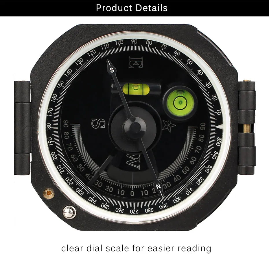 Svbony Professional Military Compass Outdoor Survival Camping Equipment Pocket Compasses Lightweight Wholesale 5 Pcs for prepper