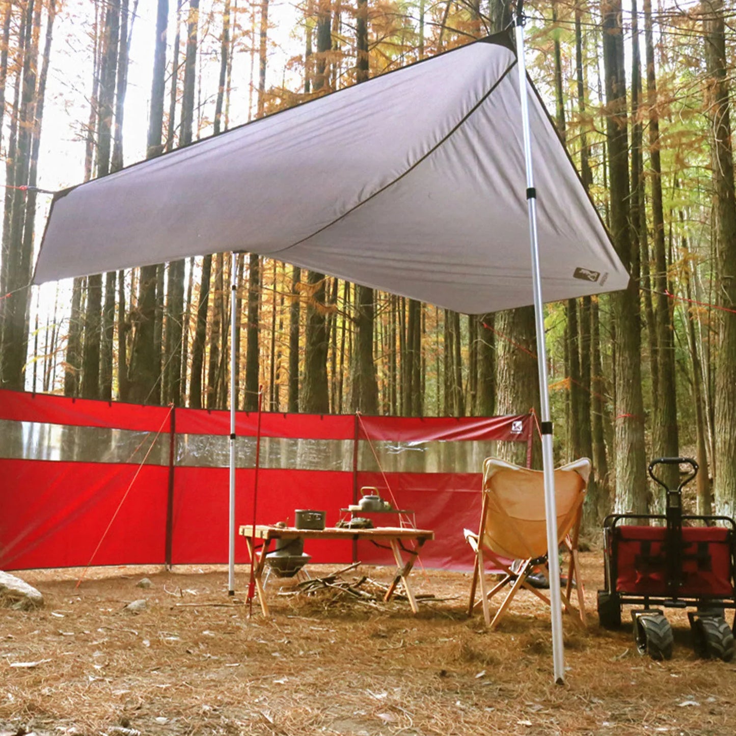 Waterproof Hexagonal Ground Cloth Mat for Camping-1