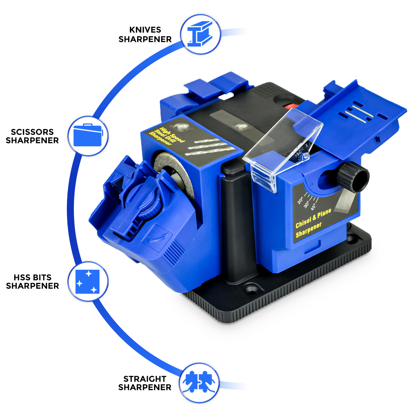 65W Multi Use Knife Sharpener Machine