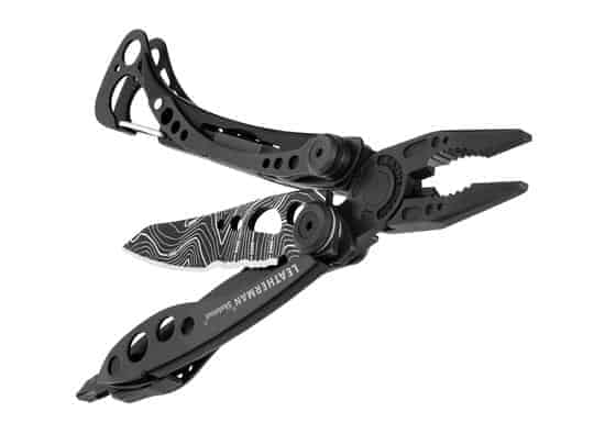 Leatherman Skeletool® Pocket Multi-Tool - Topographical (Black)