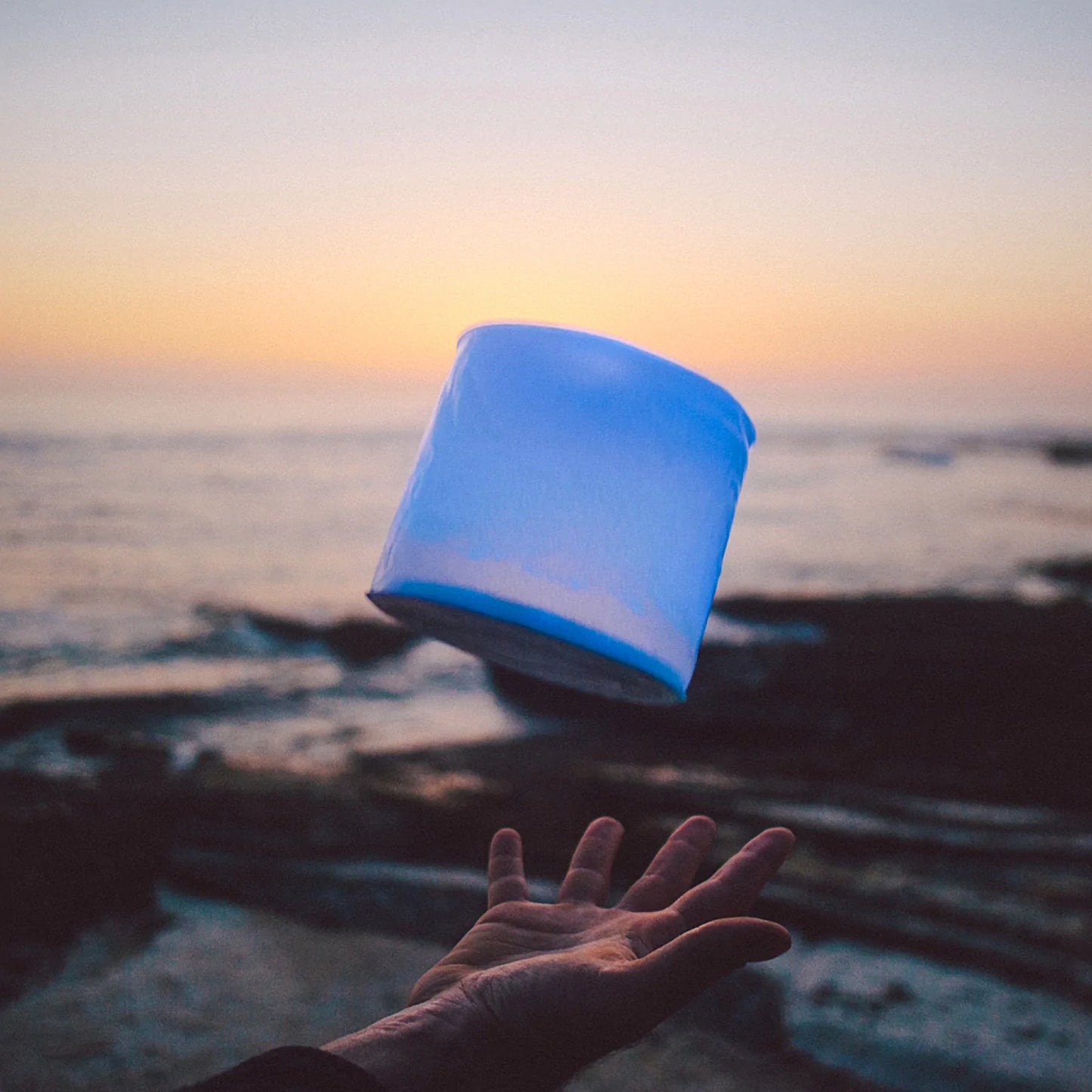 Luci Color Inflatable Solar Light Colour Changing Lantern