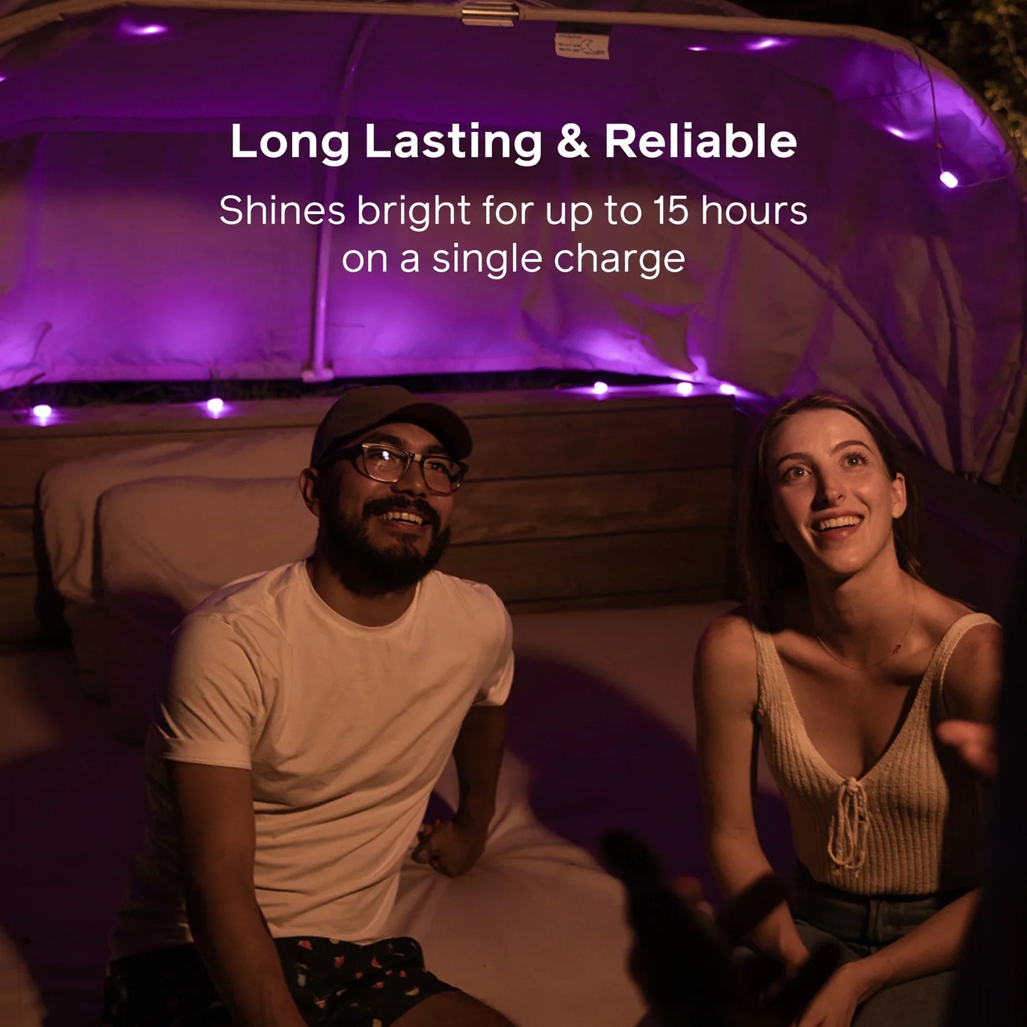 Luci Solar String Lights: Color 18' (USBC)