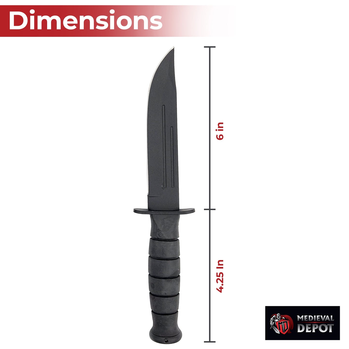 Marine Raider Combat Tactical Military Survival Knife-1