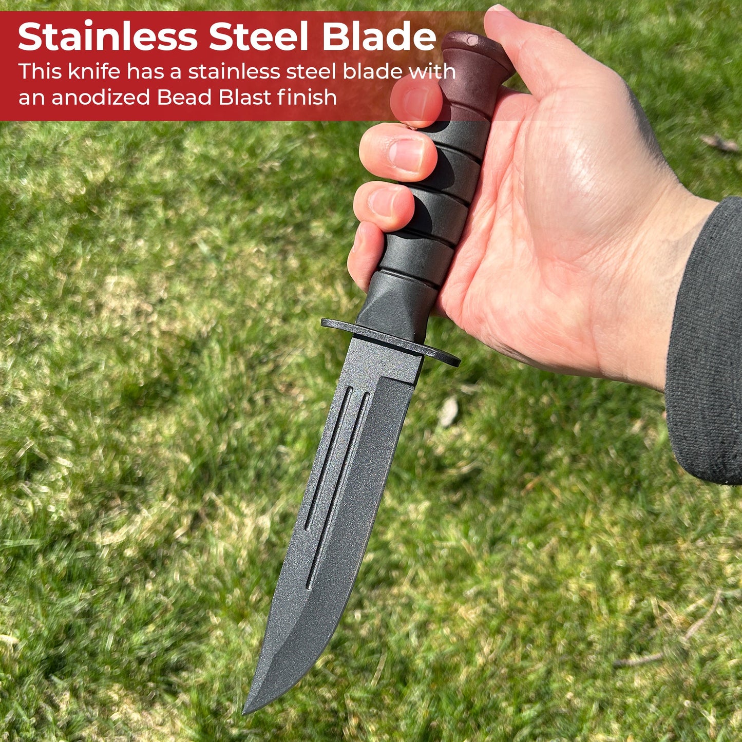 Marine Raider Combat Tactical Military Survival Knife-4
