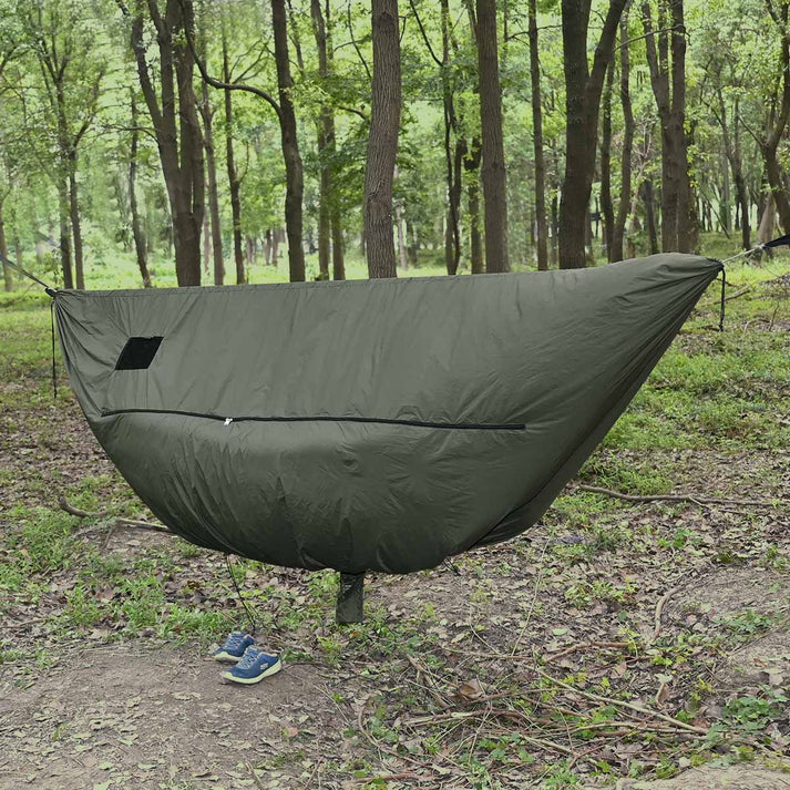 Onewind Zippered Windsock Winter Cover - Green