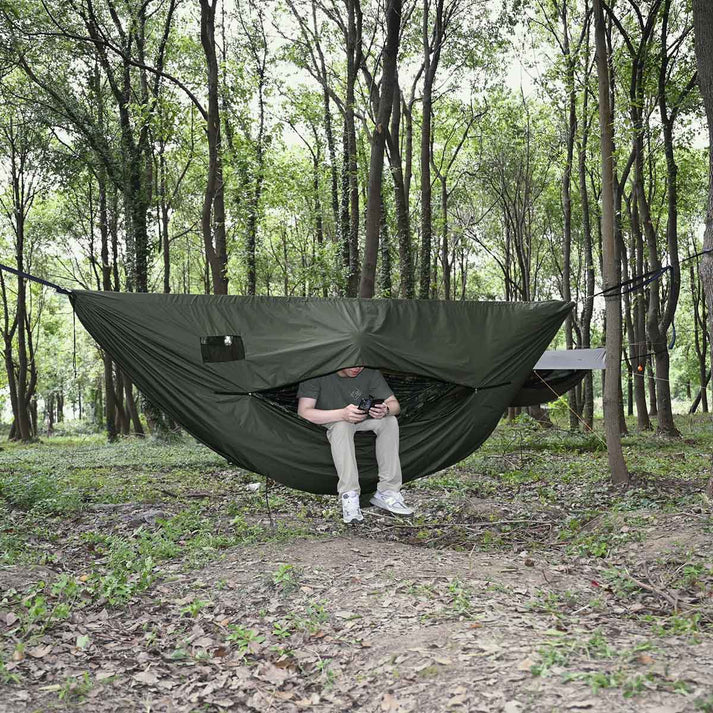 Onewind Zippered Windsock Winter Cover - Green