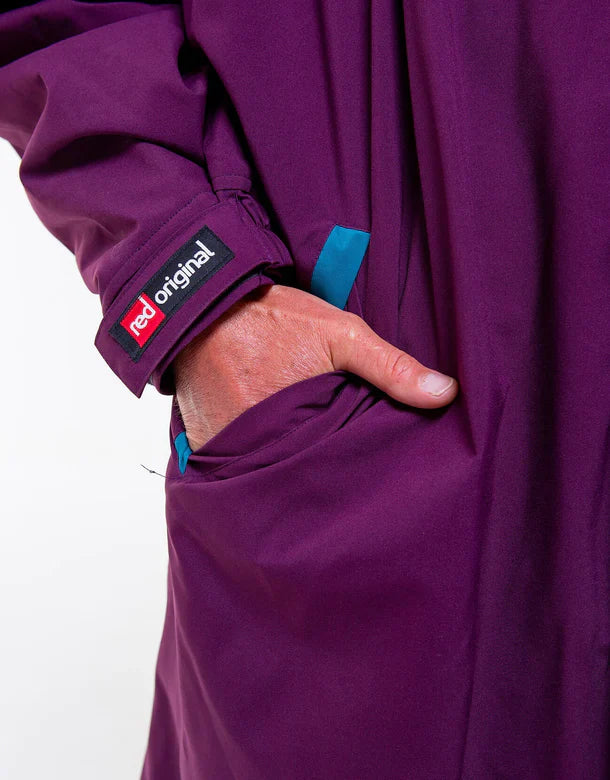 Red Original EVO Long Sleeve Changing Robe - Mulberry Wine (XL)