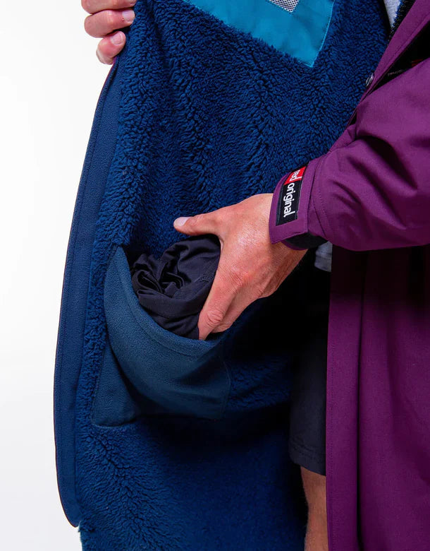 Red Original EVO Long Sleeve Changing Robe - Mulberry Wine (XL)