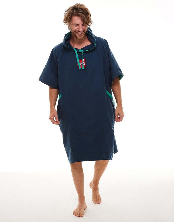 Red Original Quick Dry Microfibre Changing Robe - Blue