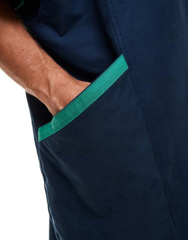 Red Original Quick Dry Microfibre Changing Robe - Blue