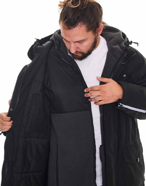 Red Revolution 3-in-1 Change Parka Carbon Black