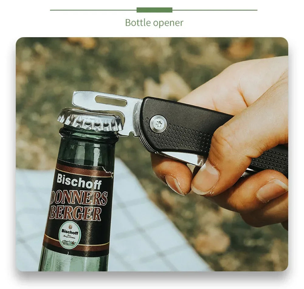 Pink Folding Knife Multipurpose Tools Self Defense Hunting Tactical Pocket Knife Survival Gear Camping Equipment EDC Hand Tools