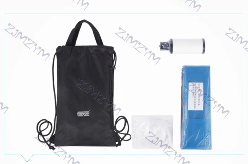 Gravity Water Purifier, Bag Emergency Disaster Relief Outdoor Portable Filter Water Purifier Field Camping Equipment Gravity