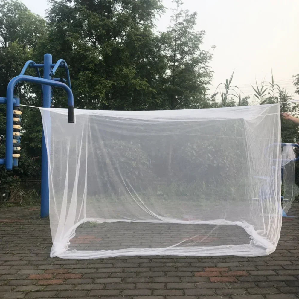 Large White Camping Mosquito Net-3