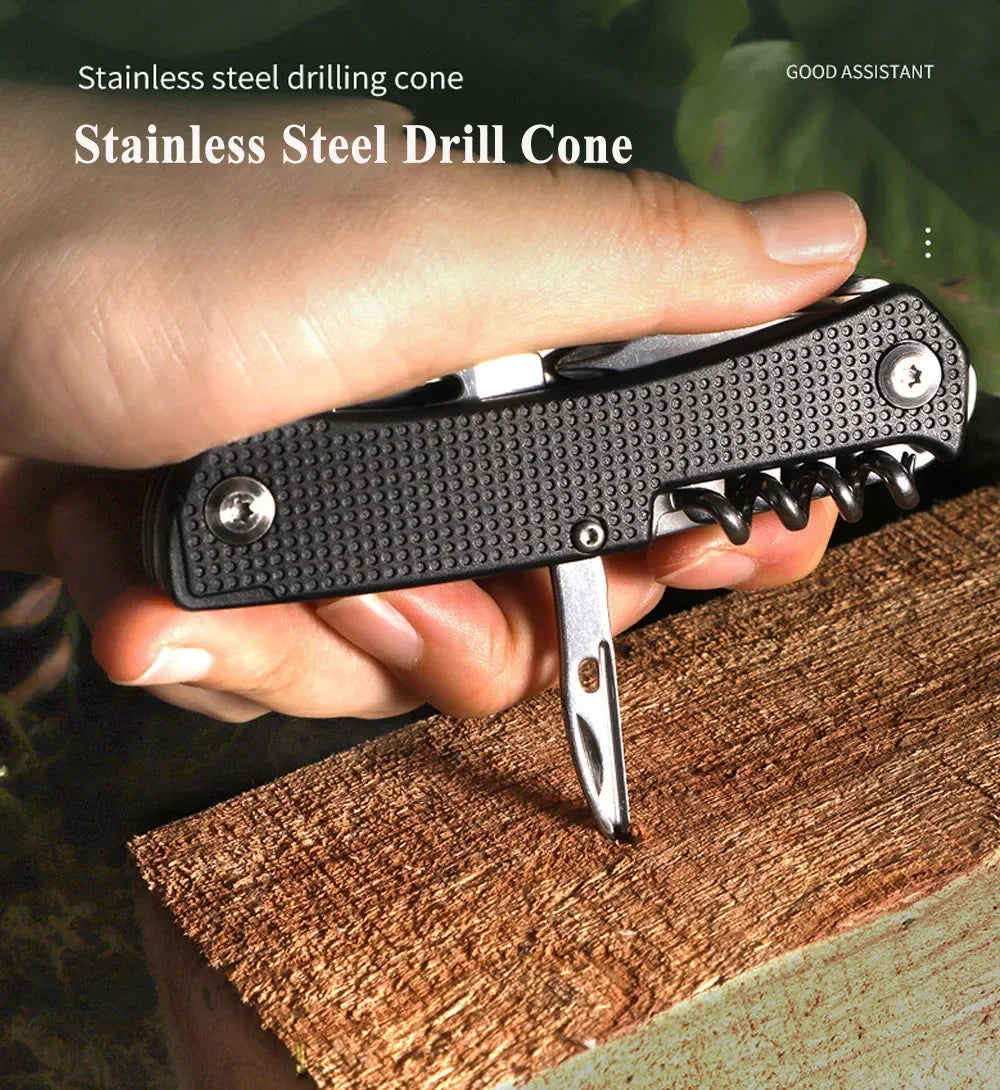 Pink Folding Knife Multipurpose Tools Self Defense Hunting Tactical Pocket Knife Survival Gear Camping Equipment EDC Hand Tools