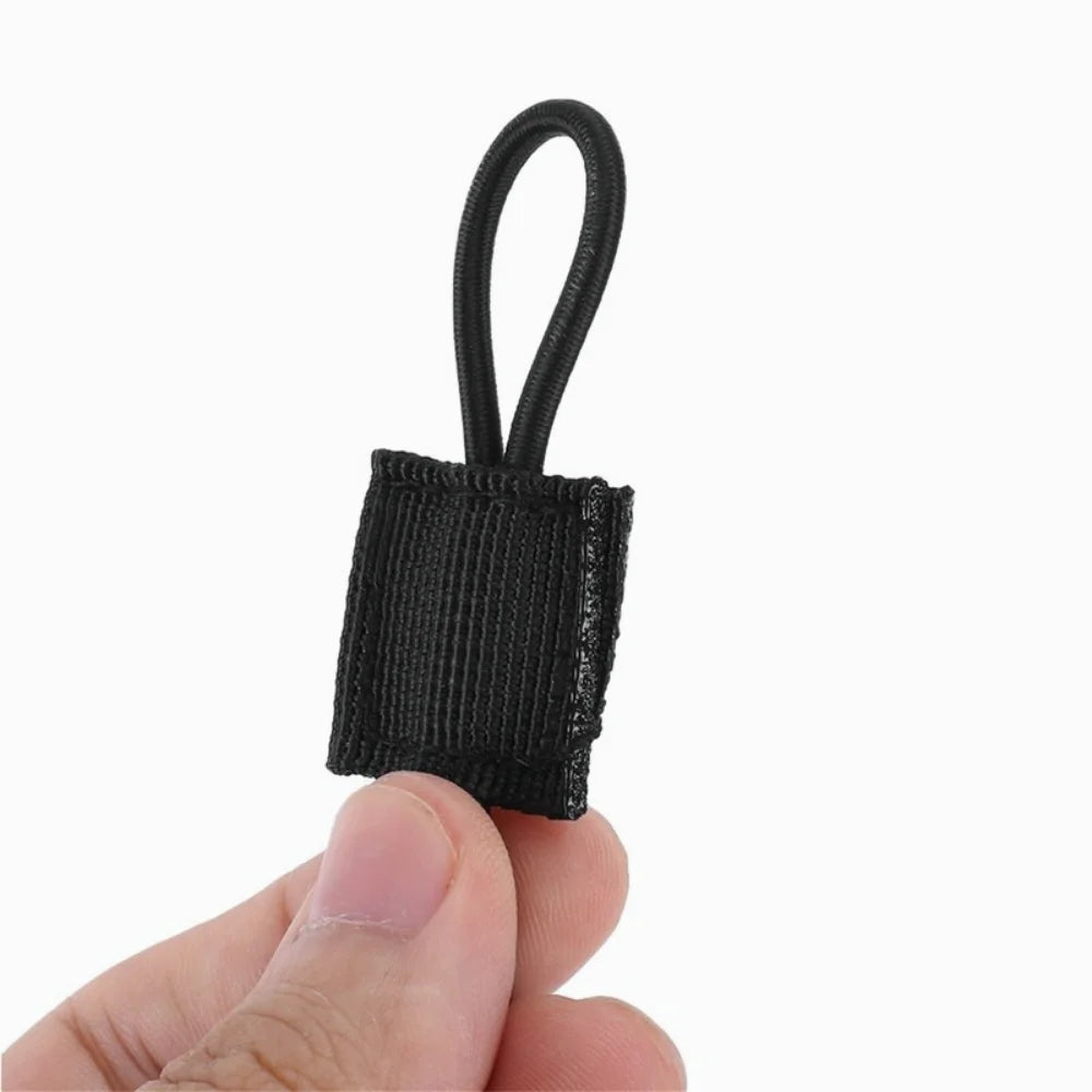 MOLLE Elastic Strap Bag Binding Buckles Outdoor Camping Multitool Retainer For Antenna Stick Pipe Camping Gear