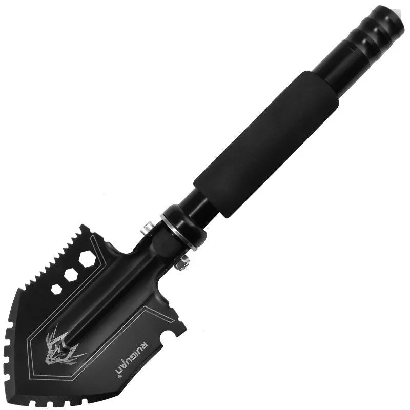 Outdoor Engineering Shovel Folding Multi-function Survival Shovels Steel Small Fishing Shovels Truck Mounted Military Tools