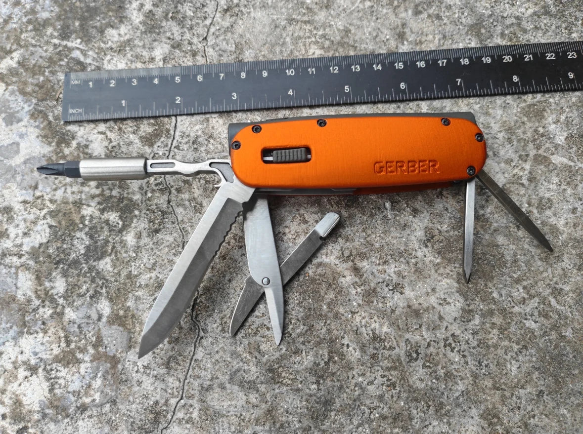 GERBER FIT LIGHT Multitool Outdoor Camping Equipment Survival Tactical Self defense gadgets Bushcraft Hunting Military EDC