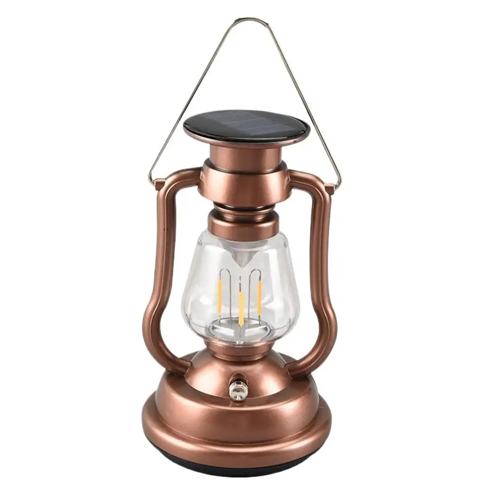 USB Rechargeable Camping Light Portable Hand Crank Generator Camping Tent Light Outdoor Solar Charging Waterproof LED Flashlight