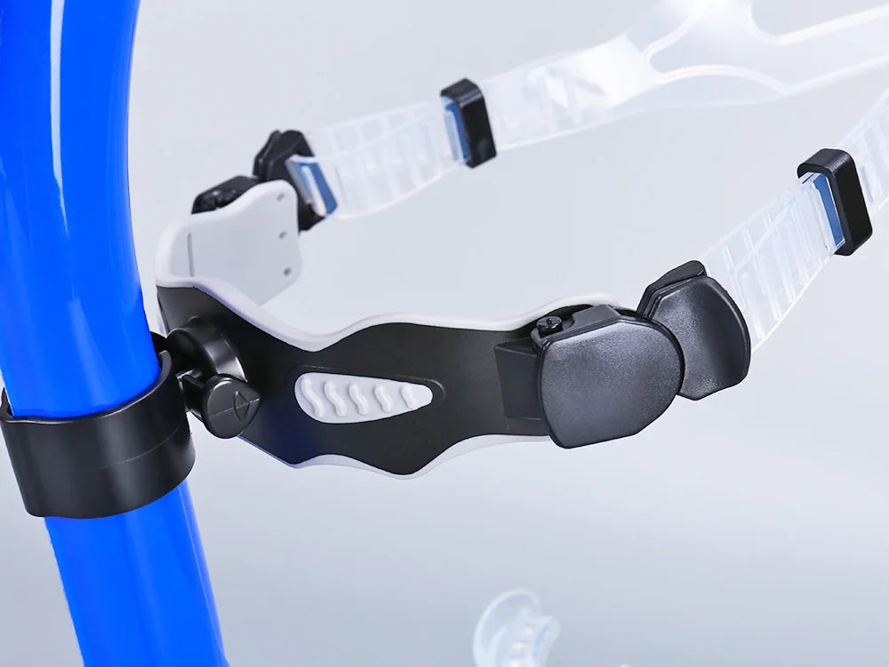 Swim Snorkel For Lap Swimming Training Snorkeling Front Mounted Training Gear With Comfortable Silicone Mouthpiece For Adult/Kid