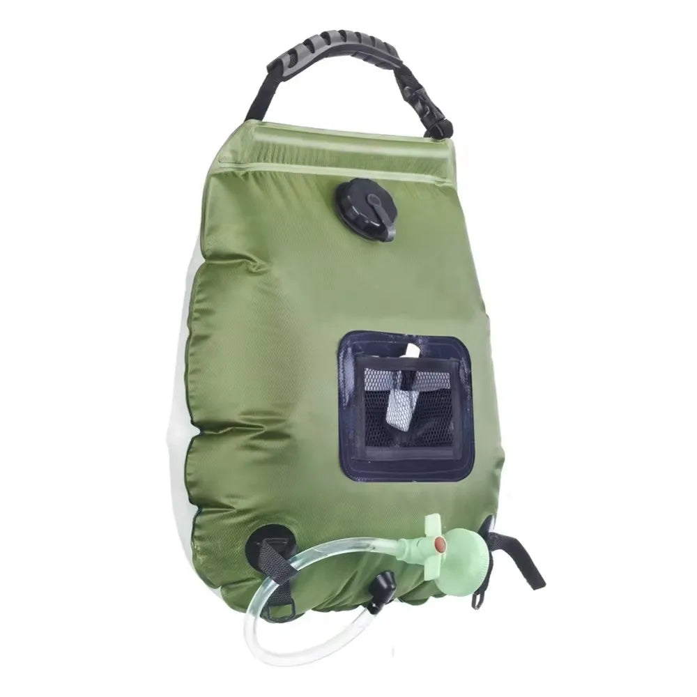 Outdoor New 20L Solar Energy Heat Camp Shower Bag Camping Shower Portable Shower Bag