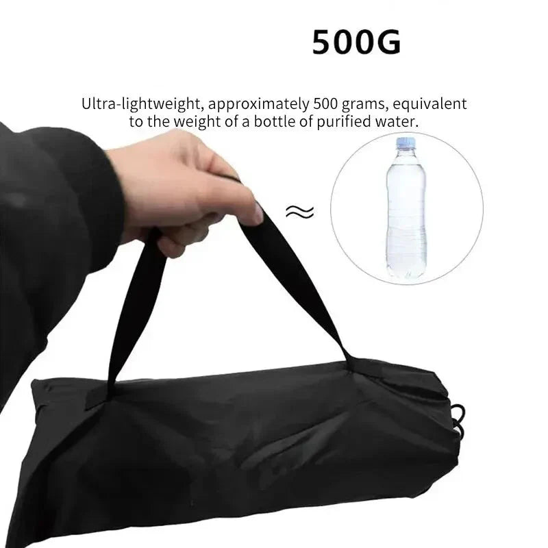 Foldable Camping Chair Cushion And Storage Bag Beige-4