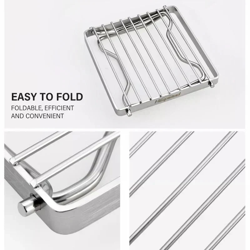Grill Camping Stainless Steel Brazier-4