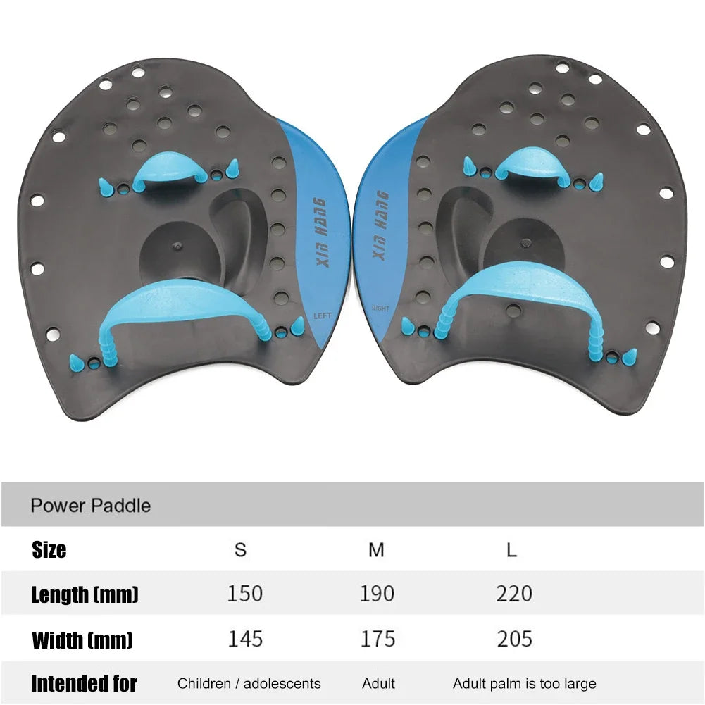Swimming Paddles Fins Flippers Girdles Correction Water Sport Hand Webbed Gloves  for Adults Children Swim Training
