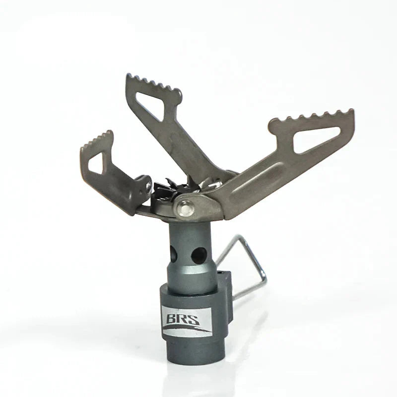Ultralight Titanium Camping Stove 2700W Portable Gas Burner Grey-1