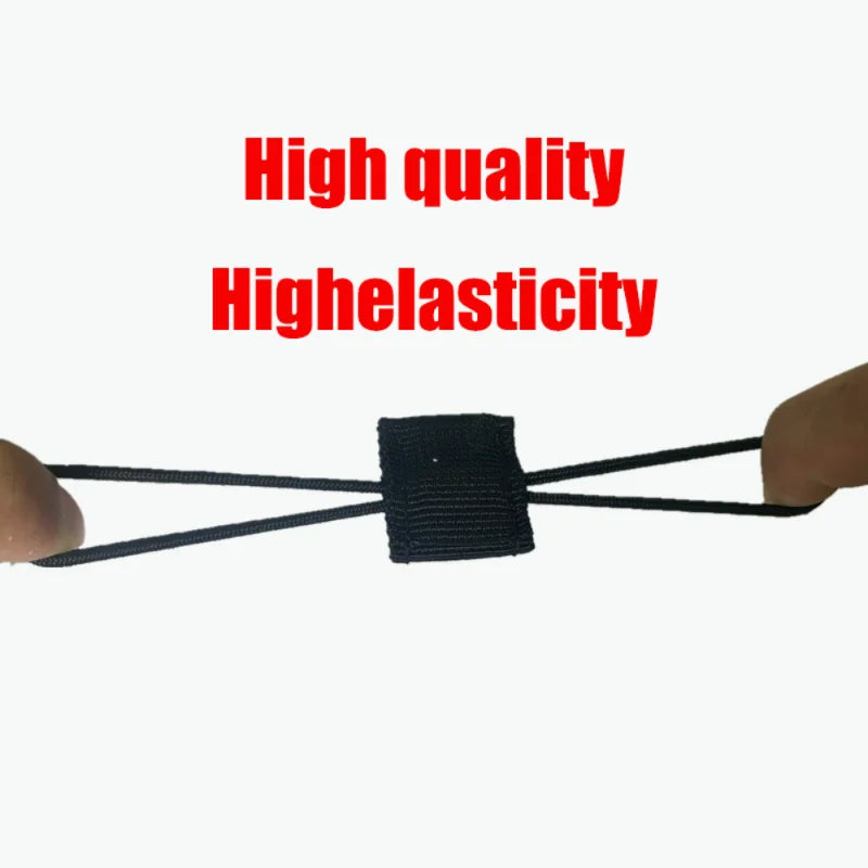 MOLLE Elastic Strap Bag Binding Buckles Outdoor Camping Multitool Retainer For Antenna Stick Pipe Camping Gear