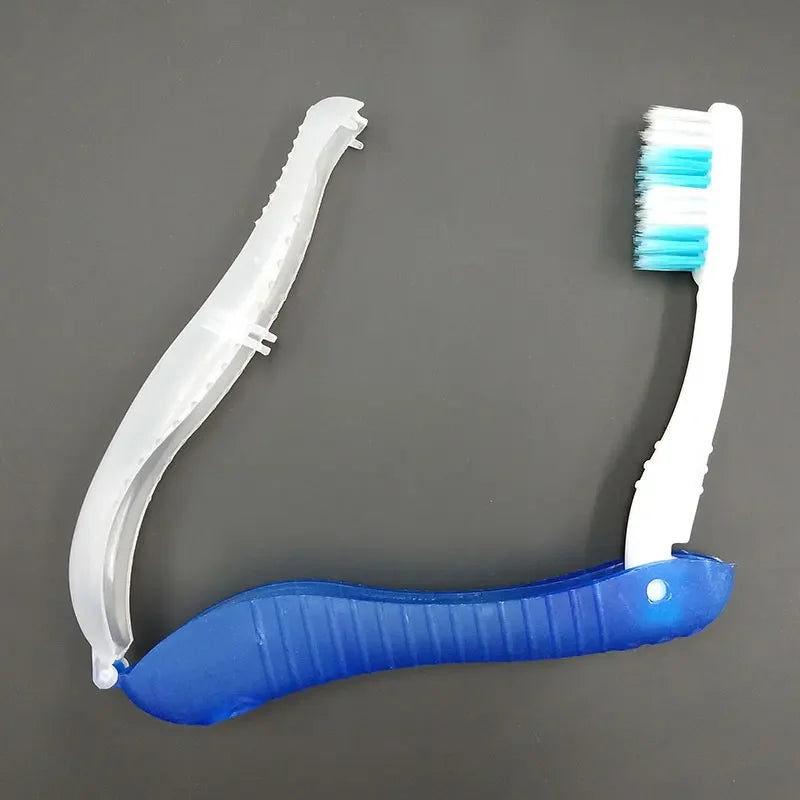 Sports Travel Hygiene Oral Portable Disposable Folding Travel Camping Toothbrush Hiking Toothbrush Cleaning Tools survival gear