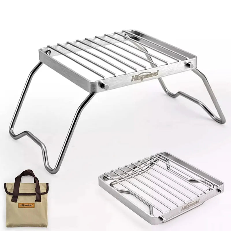 Grill Camping Stainless Steel Brazier-0