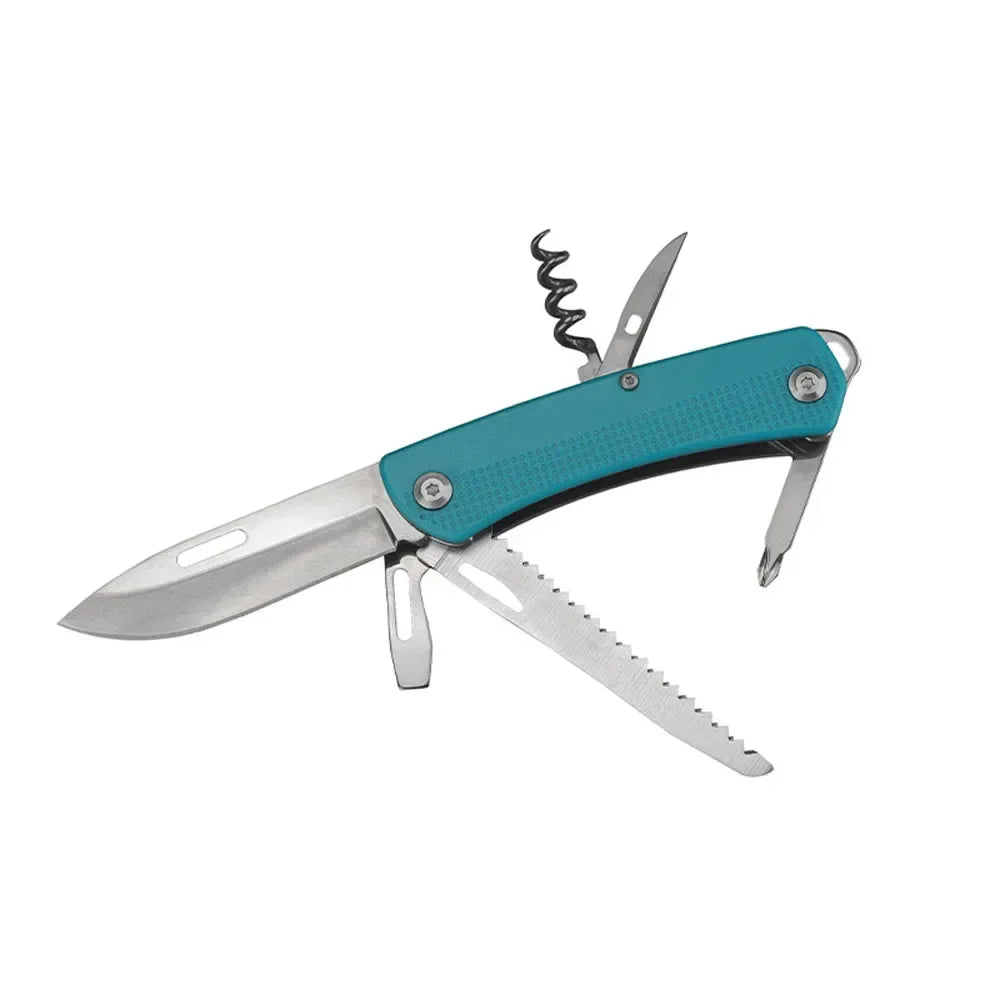 Pink Folding Knife Multipurpose Tools Self Defense Hunting Tactical Pocket Knife Survival Gear Camping Equipment EDC Hand Tools