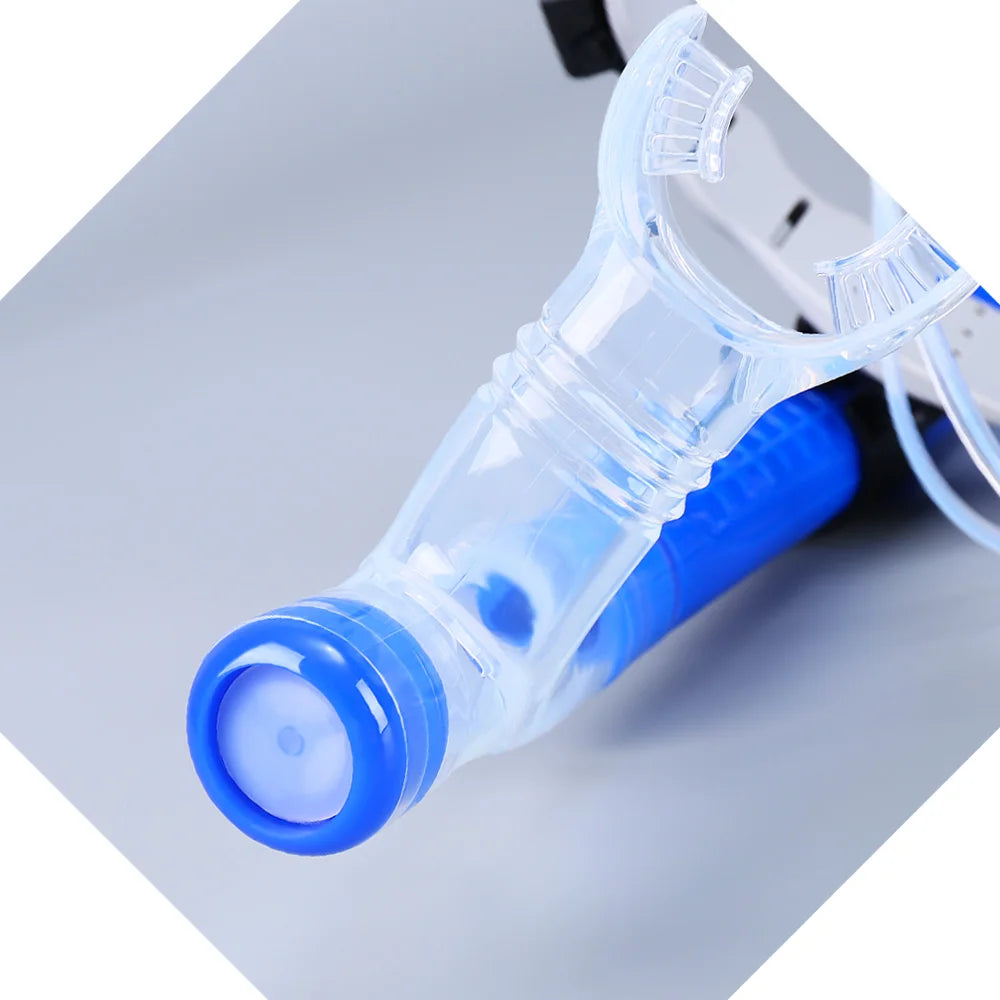 Swim Snorkel For Lap Swimming Training Snorkeling Front Mounted Training Gear With Comfortable Silicone Mouthpiece For Adult/Kid