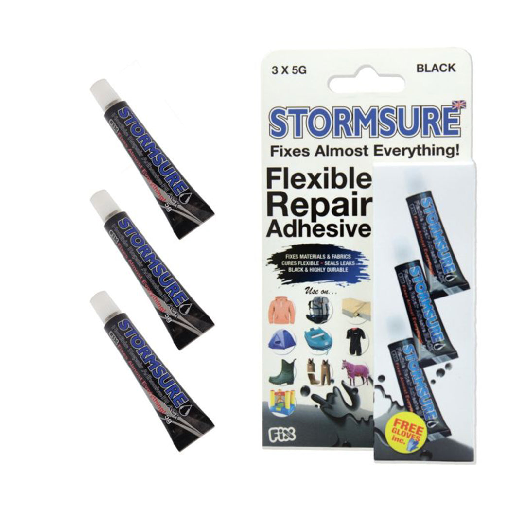 Stormsure Flexible Repair Adhesive (Clear/ Black)