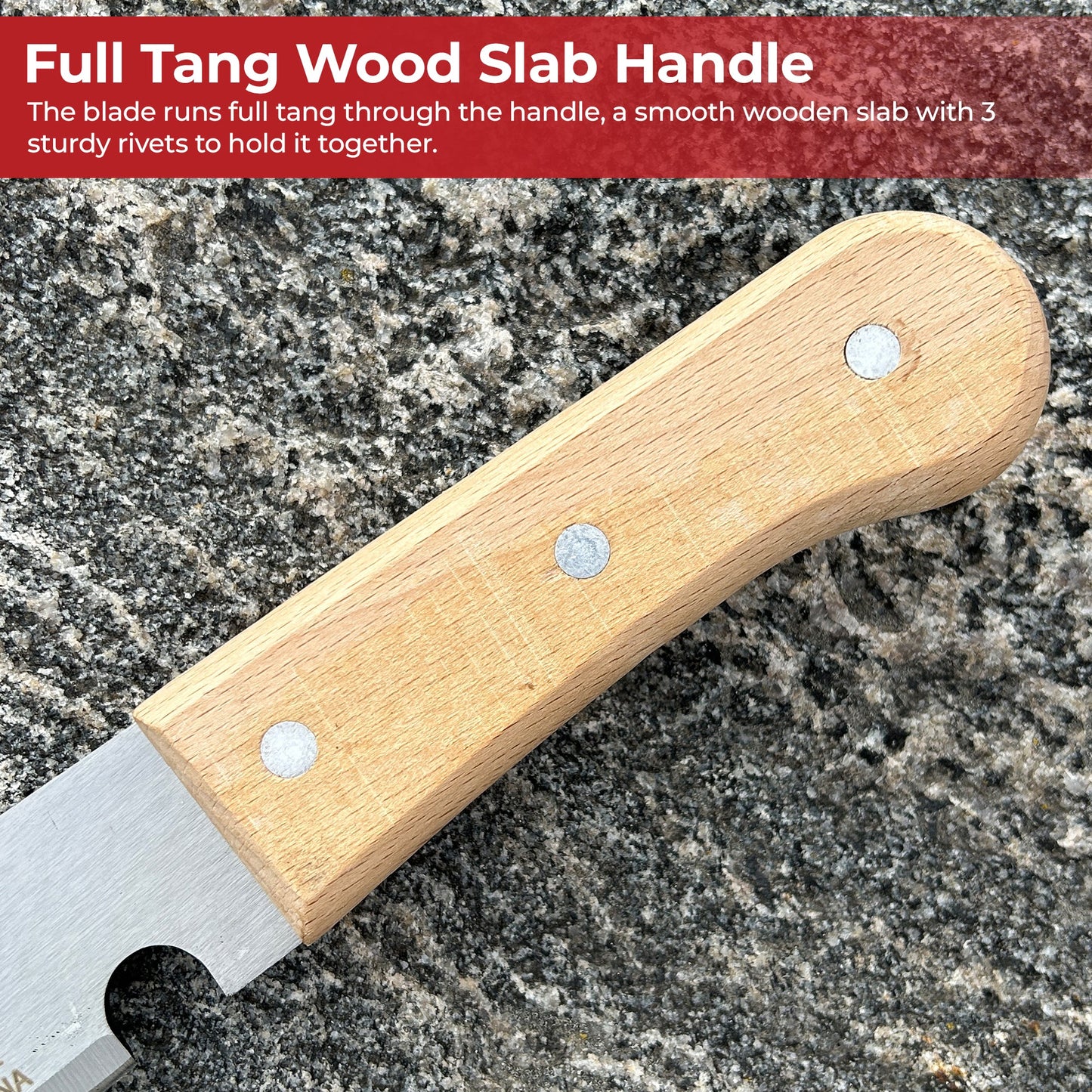 Survival Instincts Outdoor Tapanga Machete Knife-4