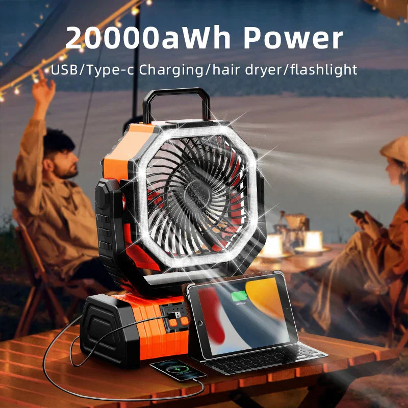 Battery Operated Camping Fan