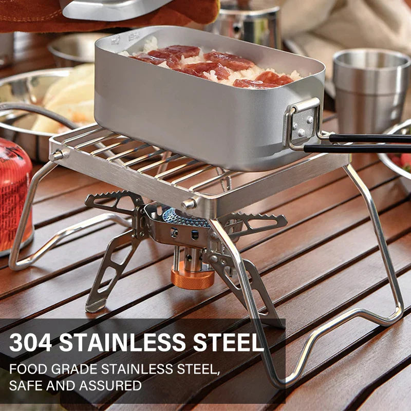 Grill Camping Stainless Steel Brazier-1