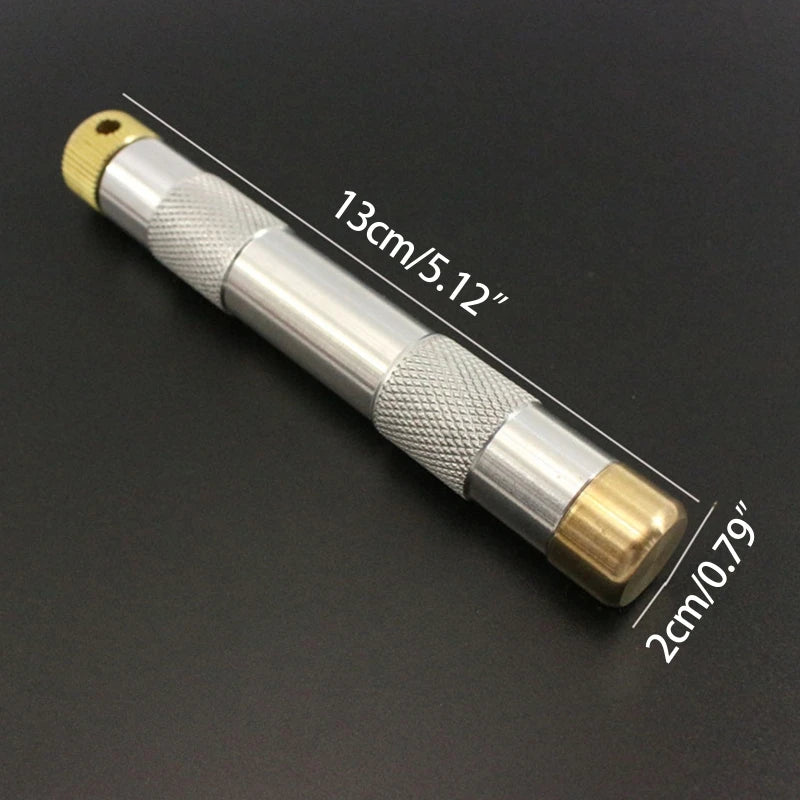 Flame Machine, Fire Piston Kit with Emergency Tools, Brass Piston, Fire Drive Tube, Air Compression Torch for Outdoor 24BD
