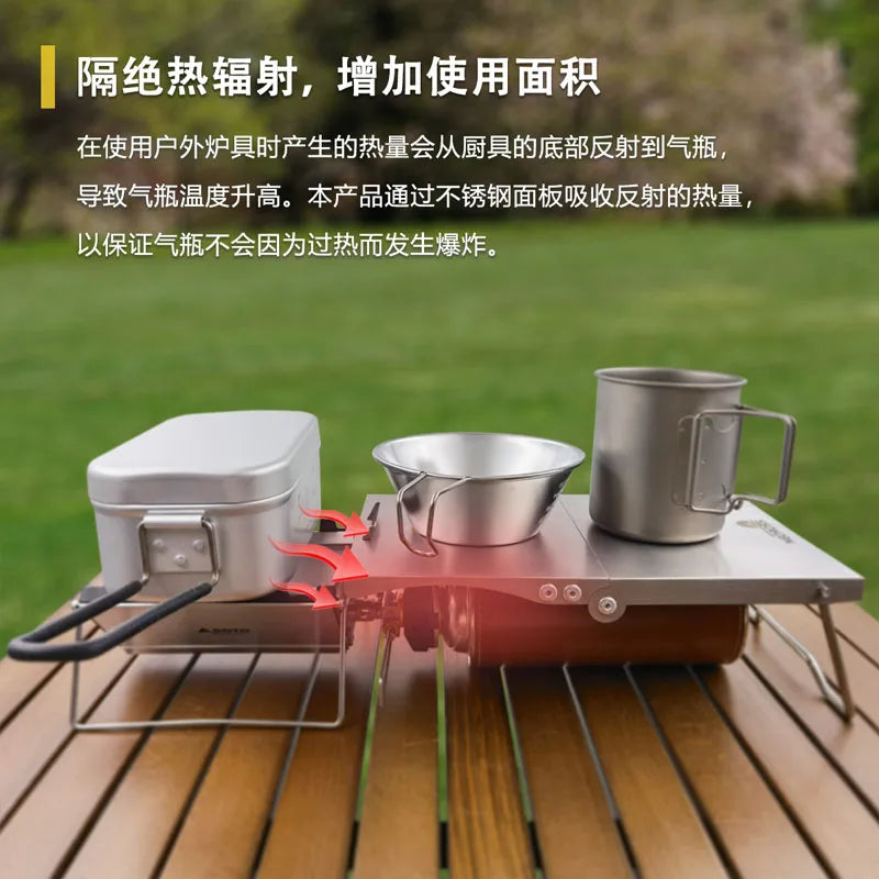 Portable Outdoor Folding Camping Stainless Steel-4