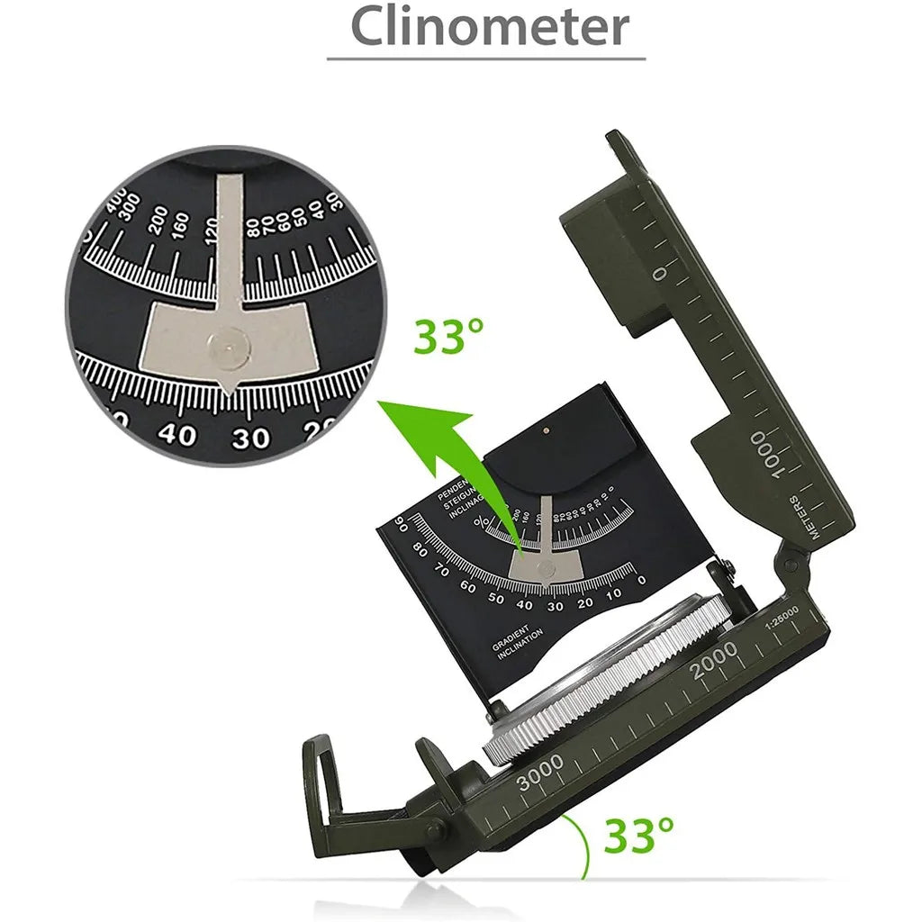 Survival Gear Military Compass Camping-3