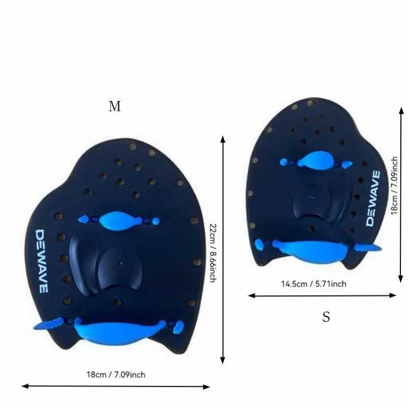 Swimming fins,professional training and self-swimming paddles, ideal choice for swimming, water sports and fitness training