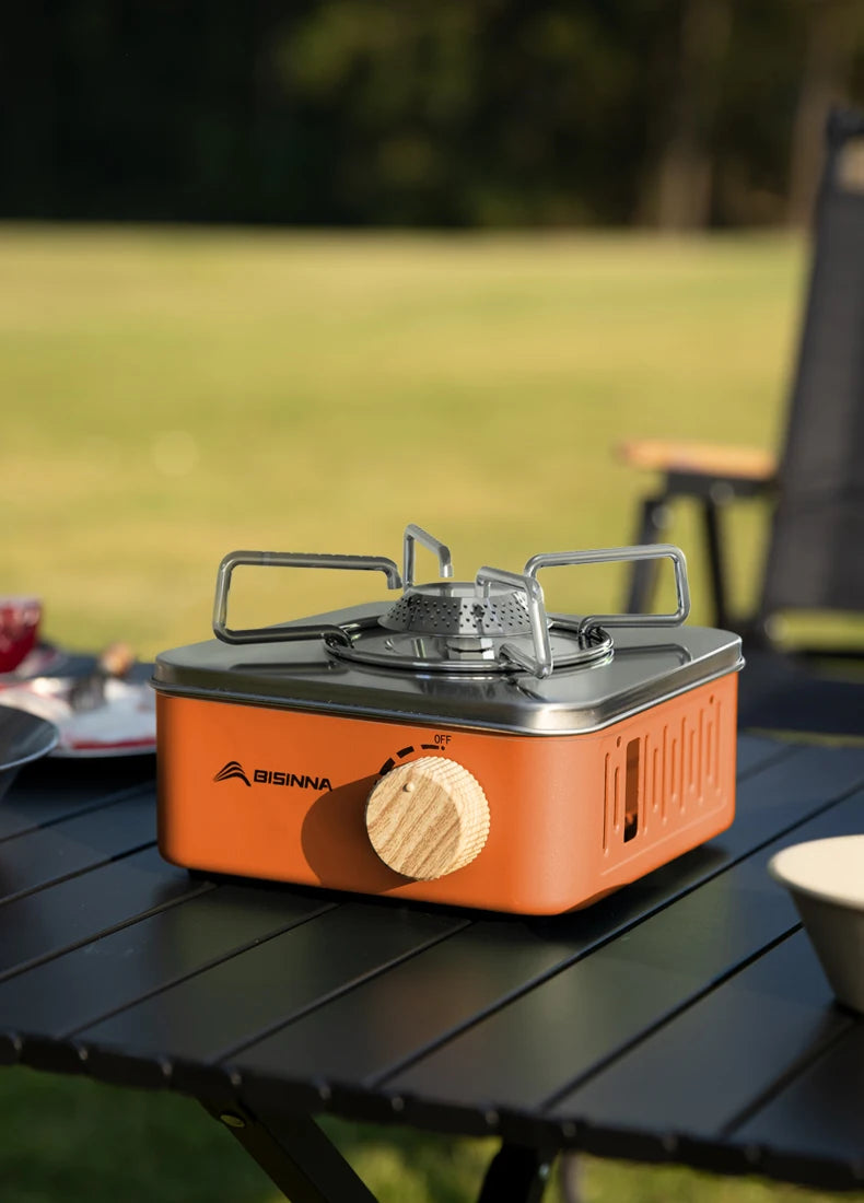 BISINNA Camping Gas Stove 2800W High Firepower Portable Cassette Furnace Outdoor Gas Burner Picnic Camp