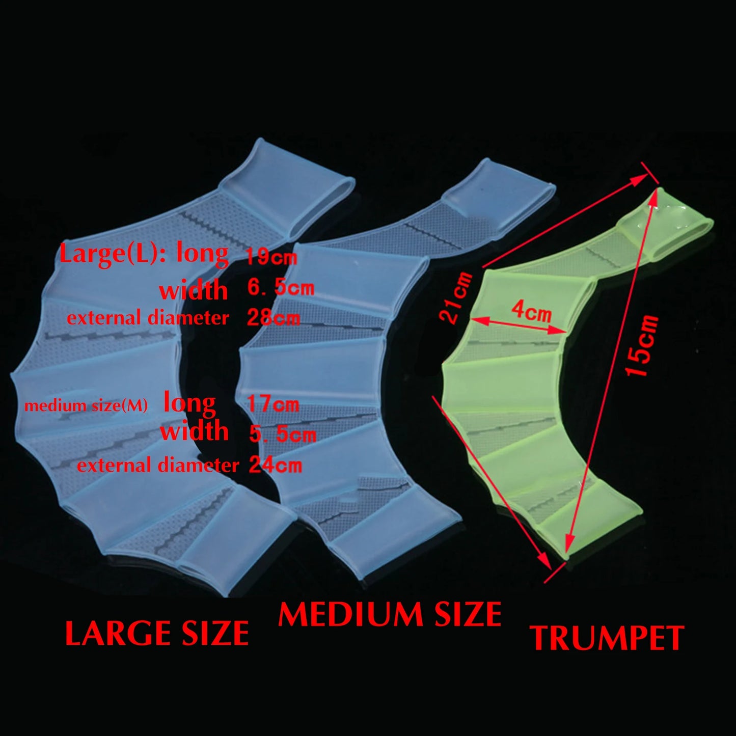 Hands Webbed Swim Gear Gloves Lightweight and Portable Suitable for Swimming Beach