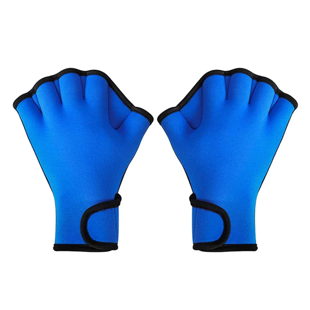 Swimming Paddles Fins Flippers Girdles Correction Water Sport Hand Webbed Gloves  for Adults Children Swim Training