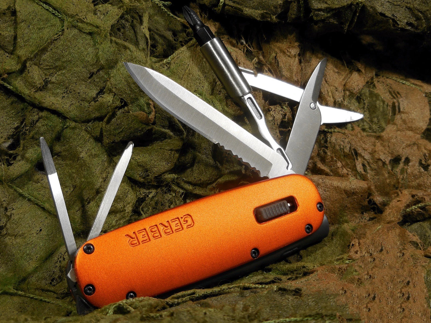 GERBER FIT LIGHT Multitool Outdoor Camping Equipment Survival Tactical Self defense gadgets Bushcraft Hunting Military EDC