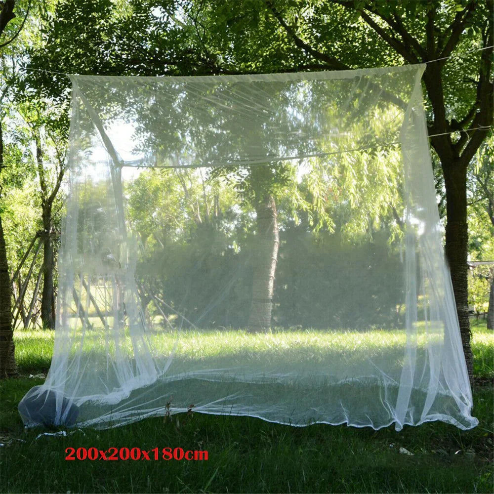 Large White Camping Mosquito Net-1