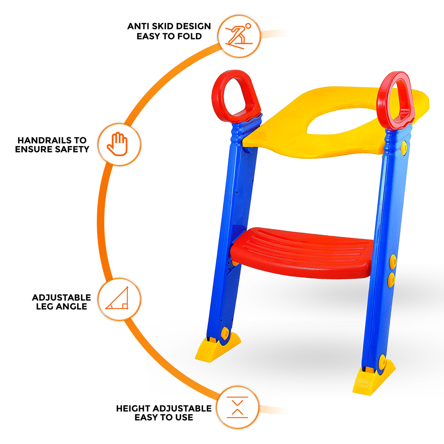 Toddler Toilet Training Seat Step