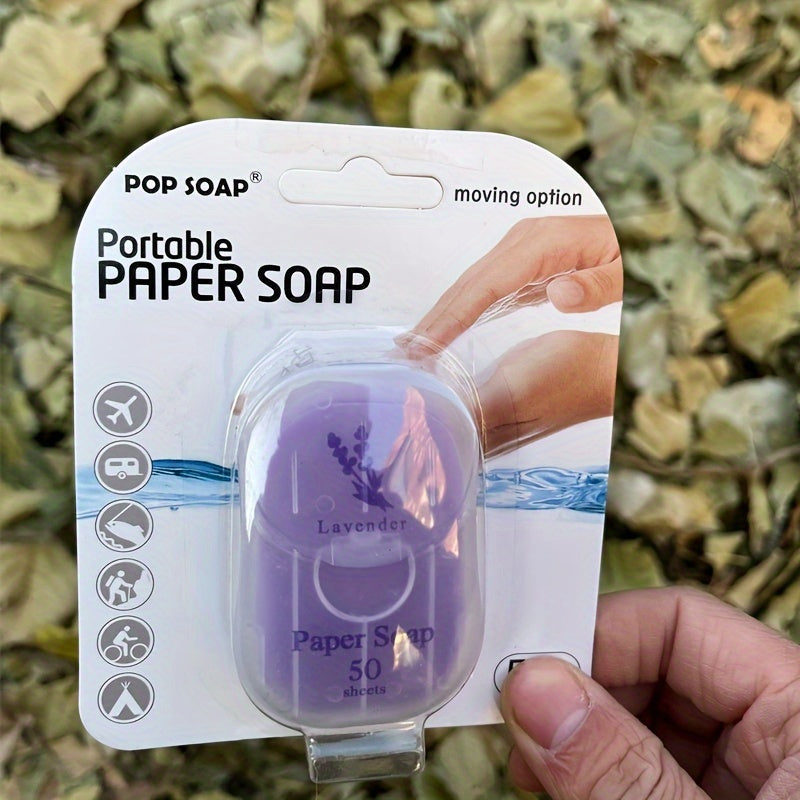 Paper Soap for Travel & Camping (50pcs)-1