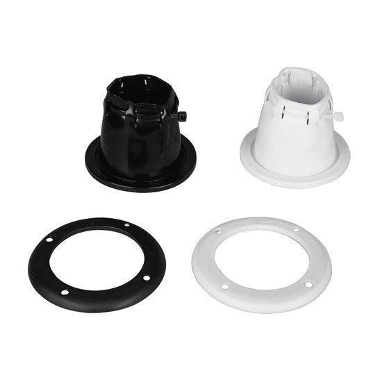 Cable Boot Adjustable with Screwed Ring Ø105mm White | 4Boats